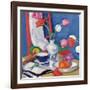 Red Chair and Tulips, c.1919-Samuel John Peploe-Framed Giclee Print