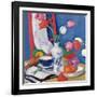 Red Chair and Tulips, c.1919-Samuel John Peploe-Framed Giclee Print