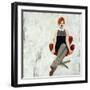 Red Chair-Clayton Rabo-Framed Giclee Print