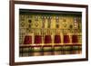 Red Chairs in Old Control Room-Nathan Wright-Framed Photographic Print