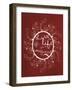 Red Chalk Imagine-Lauren Gibbons-Framed Art Print