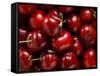 Red Cherries-Foodcollection-Framed Stretched Canvas