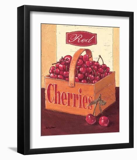 Red Cherrries-Bjoern Baar-Framed Art Print