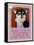 Red Chihuahua-Cathy Cute-Framed Stretched Canvas