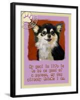 Red Chihuahua-Cathy Cute-Framed Premium Giclee Print