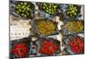 Red Chilli Peppers and Limes-Nico Tondini-Mounted Photographic Print