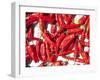 Red Chillis Drying in the Sun Punakha Valley, Bhutan, Asia-Lee Frost-Framed Photographic Print