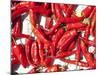 Red Chillis Drying in the Sun Punakha Valley, Bhutan, Asia-Lee Frost-Mounted Photographic Print