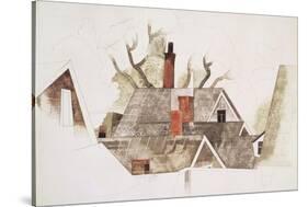 Red Chimneys-Charles Demuth-Stretched Canvas