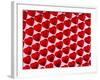 Red Chocolate Hearts for Valentine's Day-null-Framed Photographic Print