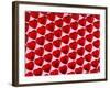Red Chocolate Hearts for Valentine's Day-null-Framed Photographic Print