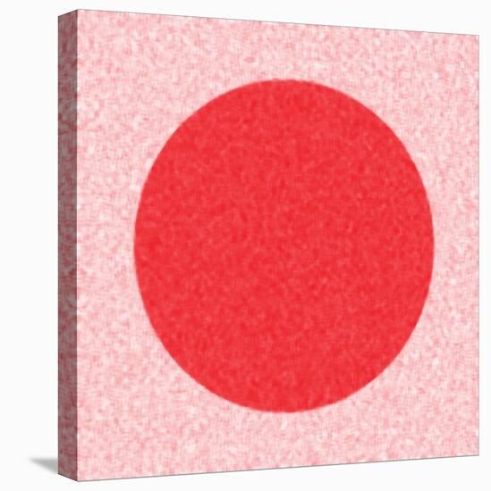 Red Circle,2017-Alex Caminker-Stretched Canvas