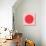 Red Circle,2017-Alex Caminker-Giclee Print displayed on a wall