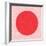 Red Circle,2017-Alex Caminker-Framed Giclee Print