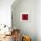 Red Circle-Alex Dunn-Giclee Print displayed on a wall