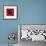 Red Circle-Alex Dunn-Framed Giclee Print displayed on a wall