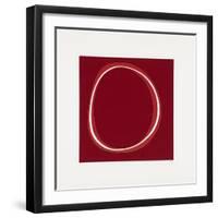 Red Circle-Alex Dunn-Framed Giclee Print