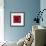 Red Circle-Alex Dunn-Framed Giclee Print displayed on a wall