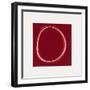 Red Circle-Alex Dunn-Framed Giclee Print