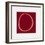 Red Circle-Alex Dunn-Framed Giclee Print