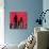 Red Cityscape-Paul Brent-Art Print displayed on a wall