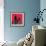 Red Cityscape-Paul Brent-Framed Art Print displayed on a wall