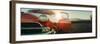 Red Classic Car.-phaisarn2517-Framed Photographic Print