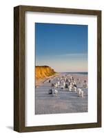 Red Cliff, Kampen, Sylt Island, Northern Frisia, Schleswig-Holstein, Germany-Sabine Lubenow-Framed Photographic Print