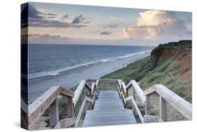 Red Cliff, Kampen, Sylt, North Frisian Islands, Nordfriesland, Schleswig Holstein, Germany, Europe-Markus Lange-Stretched Canvas