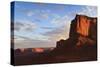 Red Cliffs at Sunset-Eleanor-Stretched Canvas