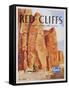 Red Cliffs Poster-null-Framed Stretched Canvas