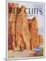 Red Cliffs Poster-null-Mounted Giclee Print