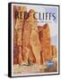 Red Cliffs Poster-null-Framed Stretched Canvas