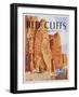 Red Cliffs Poster-null-Framed Premium Giclee Print