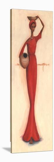 Red Cloth-Julia Hawkins-Stretched Canvas