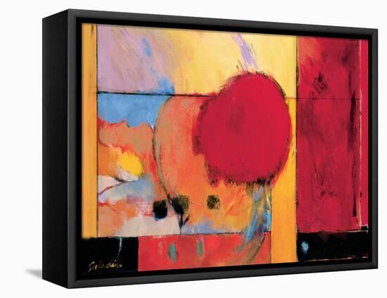 Red Cloud II-Tony Saladino-Framed Stretched Canvas