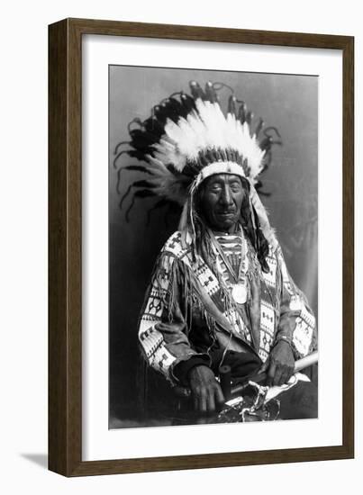 Red Cloud, Oglala Lakota Indian Chief-Science Source-Framed Giclee Print