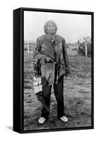 Red Cloud, Oglala Lakota Indian Chief-Science Source-Framed Stretched Canvas