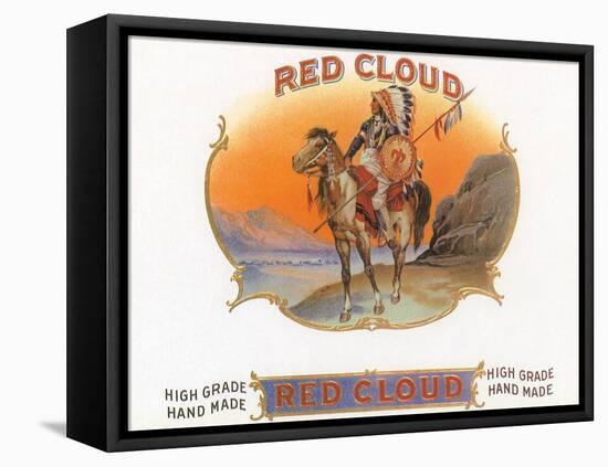 Red Cloud-null-Framed Stretched Canvas