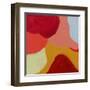 Red Clouds III-null-Framed Art Print