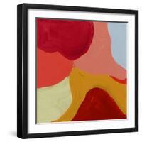 Red Clouds III-null-Framed Art Print