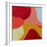 Red Clouds III-null-Framed Art Print