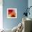 Red Clouds III-null-Framed Art Print displayed on a wall