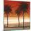 Red Coastal Palms II-Patricia Pinto-Mounted Art Print