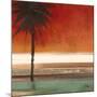 Red Coastal Palms Square II-Patricia Pinto-Mounted Art Print