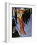 Red Cocotte-Ernst Ludwig Kirchner-Framed Art Print