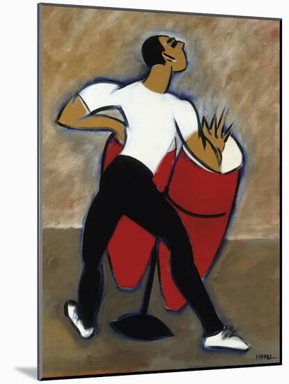 Red Congas-Marsha Hammel-Mounted Giclee Print