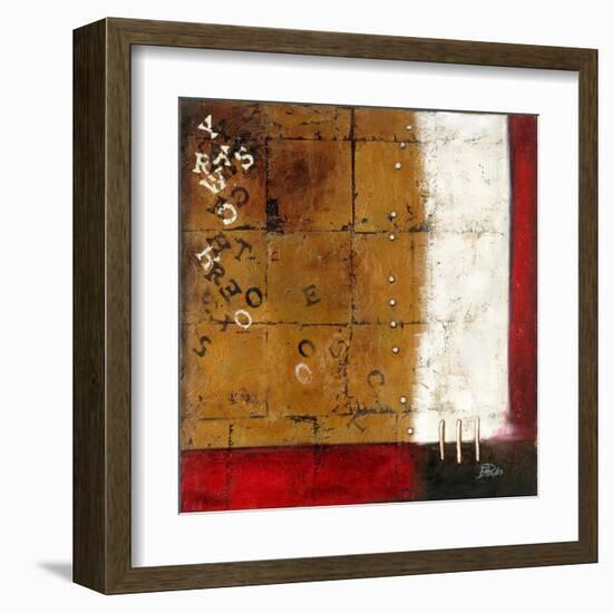 Red Contemporary III-Patricia Pinto-Framed Art Print