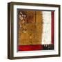 Red Contemporary III-Patricia Pinto-Framed Art Print