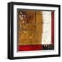 Red Contemporary III-Patricia Pinto-Framed Art Print